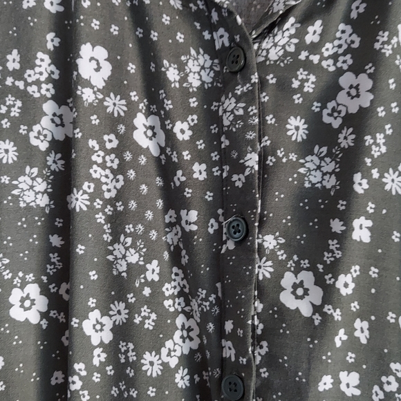 Floral print babydoll top - Picture 2 of 8